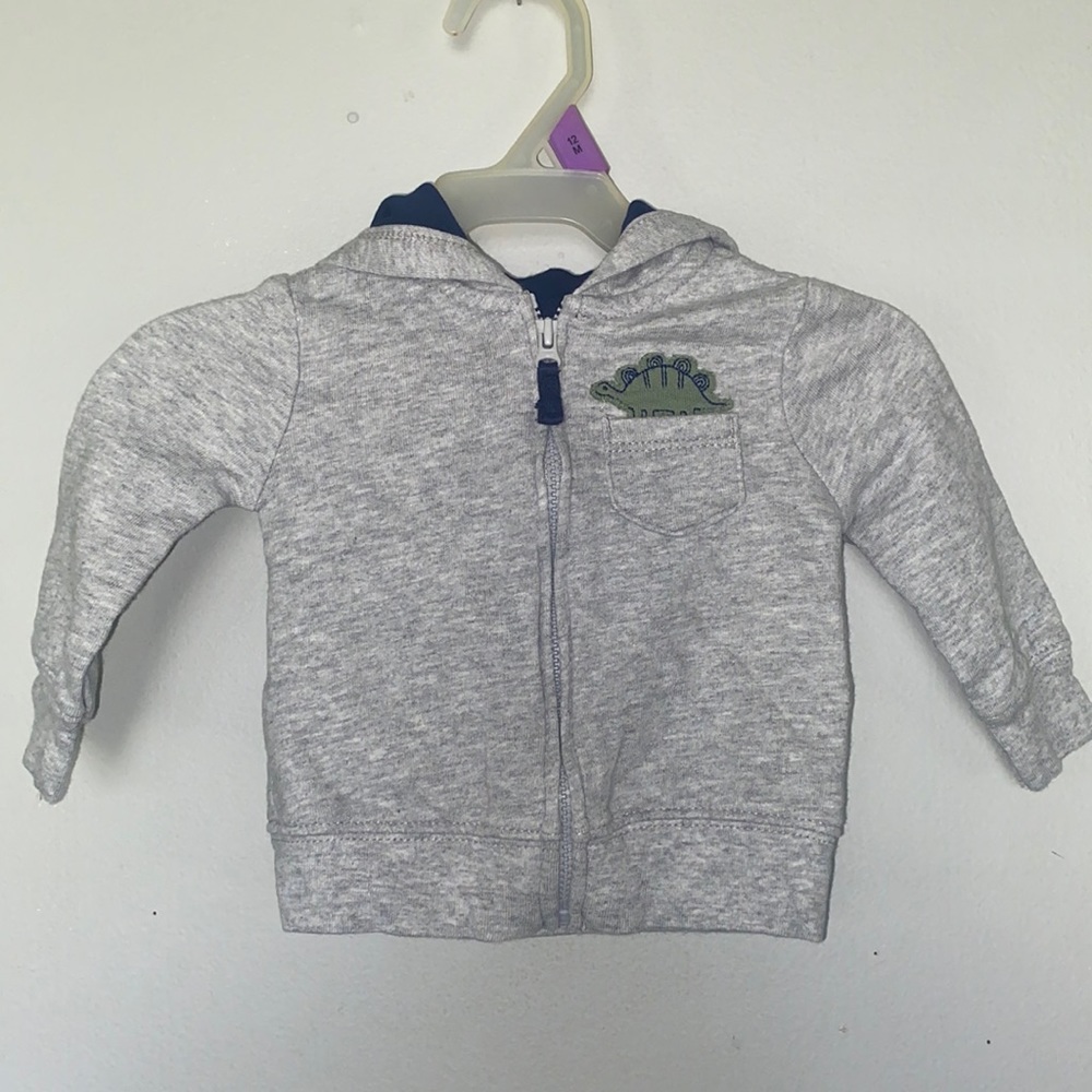 Just For You Dinosaur-Themed Baby Hoodie (Used)